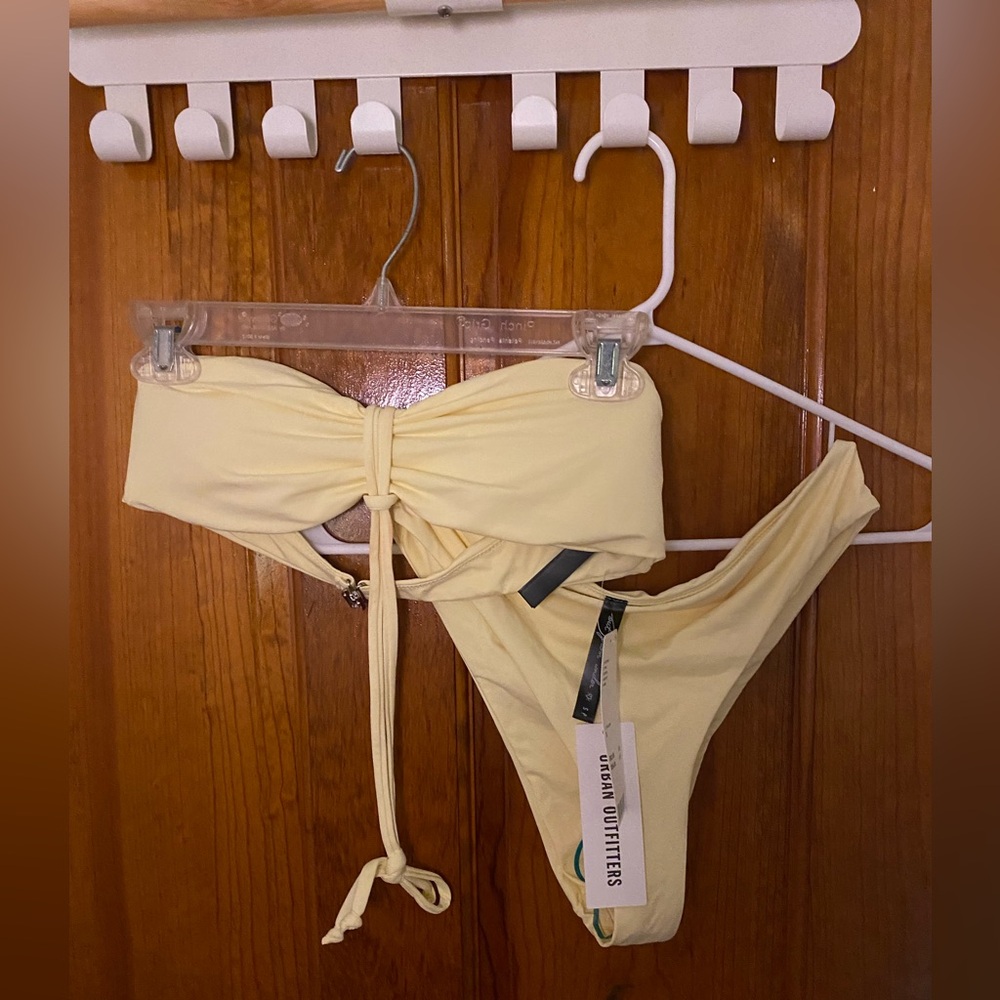 Urban Outfitters Yellow Bikini size small NWT